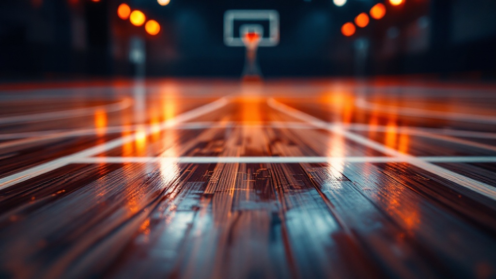Parquet de basketball